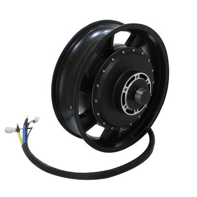 Chine moteur refroidi à l'eau de pouce BLDC du moyeu de roue de scooter de 14000W E 17 fournisseur